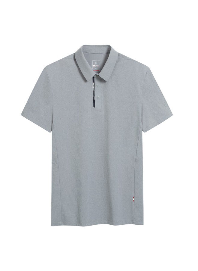 Northland New Men'S Moisture-Wicking Quick-Dry Polo Shirt Outdoor Sun Protection Elastic Antibacterial Turn-Down Collar Short Sleeve T-Shirt Men - Image 2