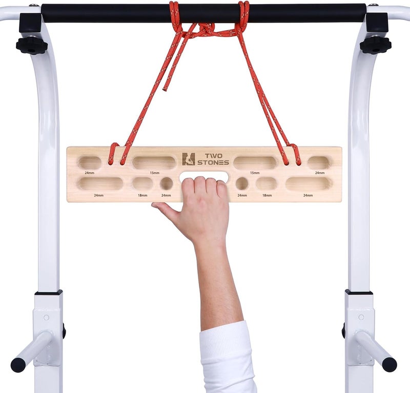 TWO STONES Portable Hangboard for Rock Climbing Training - Indoor and Outdoor - Image 5