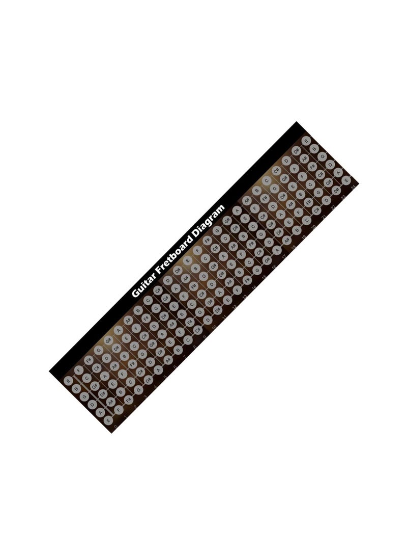Click to open expanded view Mike Music Guitar Fretboard Note Decals Fingerboard Frets Map Sticker for Beginner Learner Practice Fit 6 Strings Acoustic Electric Guitar(Guitar-Multicolor) - Image 3