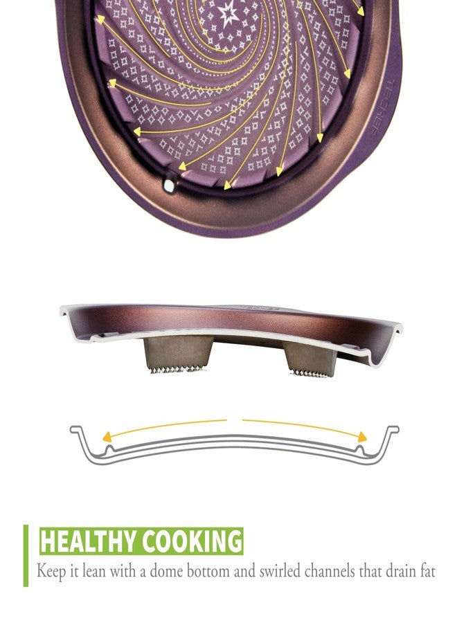 TECHEF - Korean BBQ Nonstick Grill Pan, KBBQ Grill Pan, PFOA-Free, Dishwasher Oven Safe, Made in Korea - Image 5
