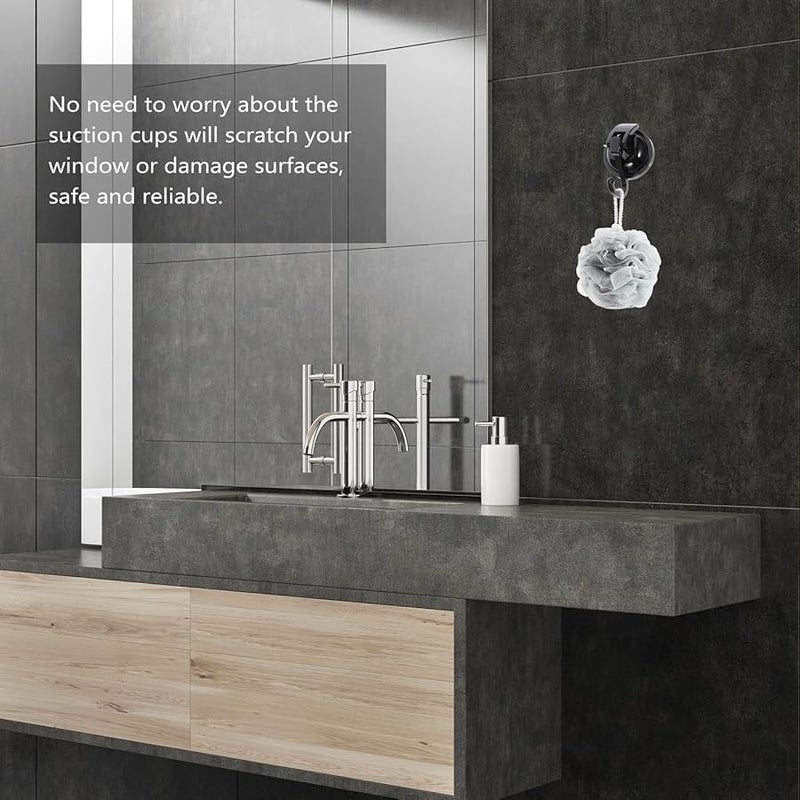 خطاف شفاط سميك قوي متين للجدار المفرغ للحمام والمطبخ والمكتب - Image 5