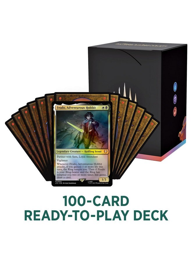 Magic the Gathering Magic The Gathering The Lord of The Rings: Tales of Middle-Earth Commander Deck 2 + Collector Booster Sample Pack  - Image 2