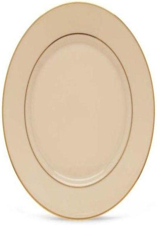Lenox Hayworth Gold Banded Ivory China Salad Plate
