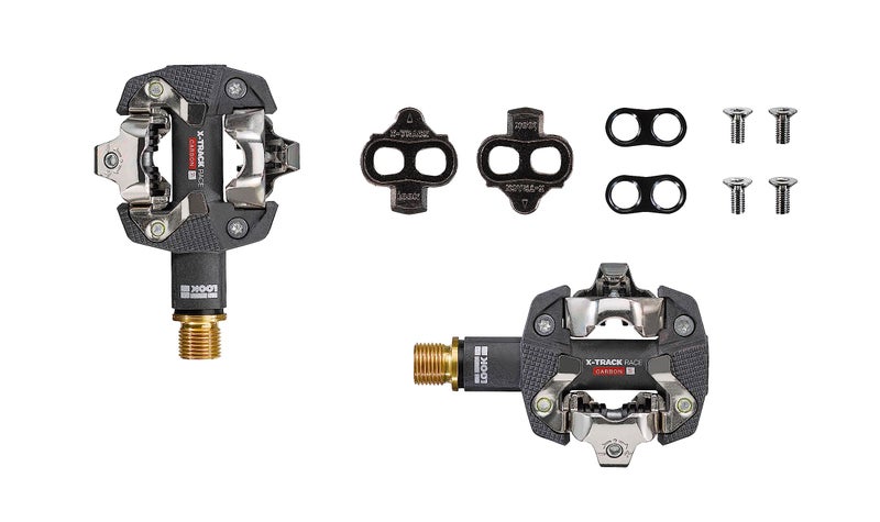 LOOK Cycle - X-Track Race Carbon Ti MTB Bike Pedals - Standard SPD Mechanism Compatible - Carbon Body, Titanium Axle - Clipless Pedal - Large Platform - Extremely Reliable Ultralight Clip in Pedals - Image 3
