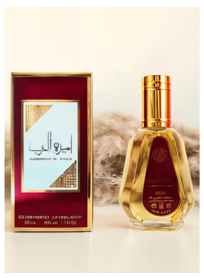 ارض الزعفران عطر أميرة العرب من أرض الزعفران أو دو برفيوم 50 مل – عطر عربي فاخر وثابت للنساء - Image 1