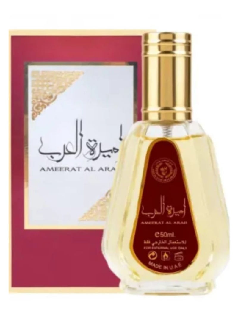 ارض الزعفران عطر أميرة العرب من أرض الزعفران أو دو برفيوم 50 مل – عطر عربي فاخر وثابت للنساء - Image 2