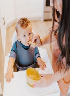 iMissiu Baby Feeding Bowls, Sturdy Suction Bowl And Soft Silicone Spoon  - Image 3