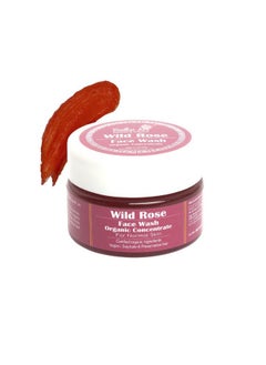 Rustic Art Organic Wild Rose Face Wash Concentrate Normal To Dry Skin Enriched With Mango Butter 50G  - Image 1