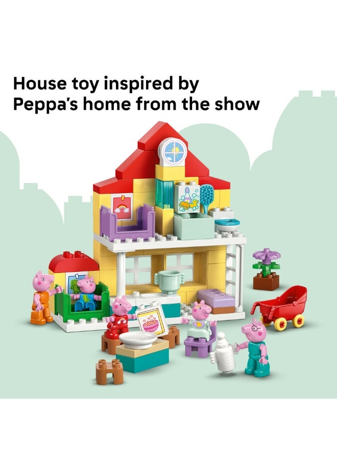 LEGO DUPLO Peppa Pig Family House Toy with Figures 10467 (Age 2+, 84 Pieces) - Image 5