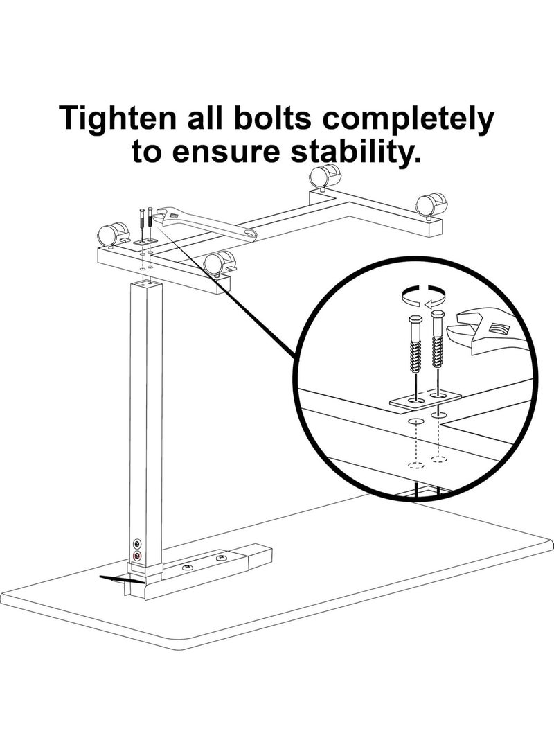 يوويل طاولة فوق السرير - من يوويل - Image 3