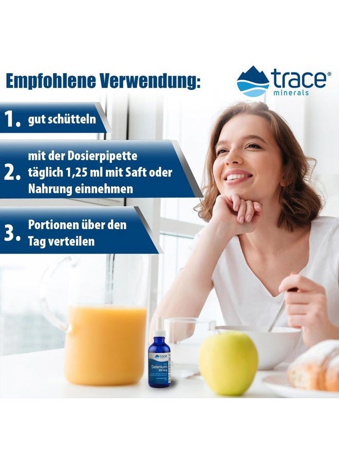 Trace Minerals Liquid Ionic Selenium 300 mcg Dietary Supplement | Antioxidant, Supports Immunity, Thyroid Health | Vegan, Gluten Free, Non-GMO | 2 fl oz (1 pack), 48 servings - Image 5