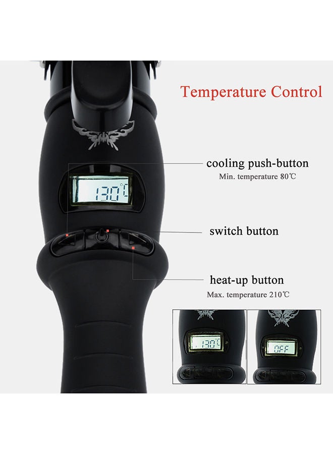 نيبمينينت جهاز كي سيراميك أسطواني لتجعيد الشعر (قابس أوروبي) ذهبي/ أسود - Image 3