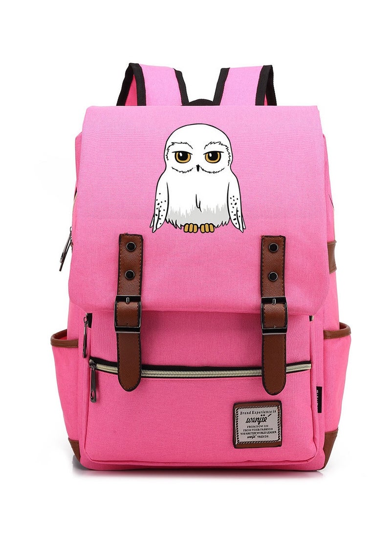 Printed Cartoon Youth Large Capacity Men's and Women's Shoulders 14 inches