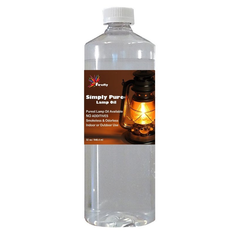 Firefly Kosher Odorless Paraffin Lamp Oil  Smokeless Virtually Odorless LongLasting  32 oz - Image 1