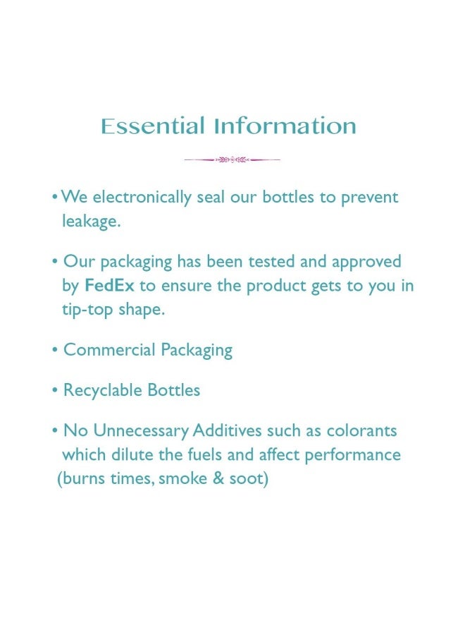 Firefly Kosher Odorless Paraffin Lamp Oil  Smokeless Virtually Odorless LongLasting  32 oz - Image 3