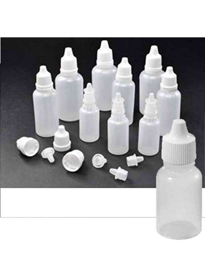 DIY Crafts Design No # 2, Pack Of 30 Pcs, 5 Ml White Plastic Empty Squeezable Dropper Bottle (Design No # 2, Pack Of 30 Pcs) - Image 1