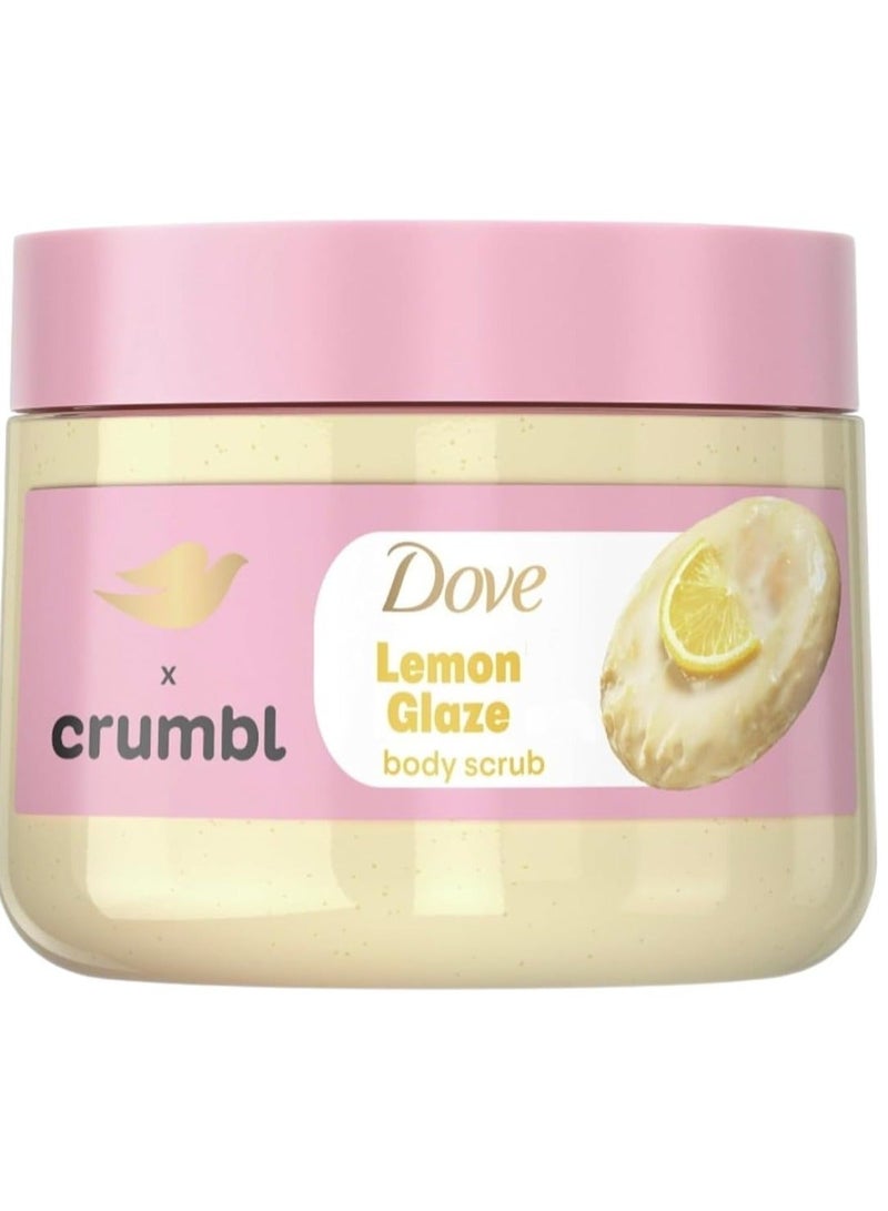 Dove Crumbl Exfoliating Body Scrub Lemon Cookie, 15 oz Limited Edition New - Image 1