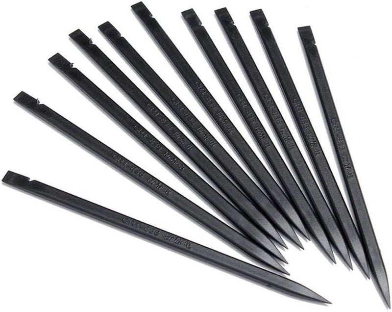 fixinus Store Set of 10 Nylon Professional Laptop iPhone iPad Pry Open Repair Spudger Black Stick Tools 15cm - Image 5