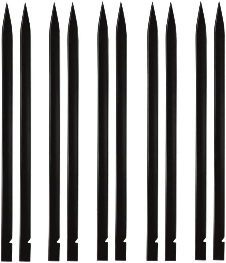 fixinus Store Set of 10 Nylon Professional Laptop iPhone iPad Pry Open Repair Spudger Black Stick Tools 15cm - Image 1