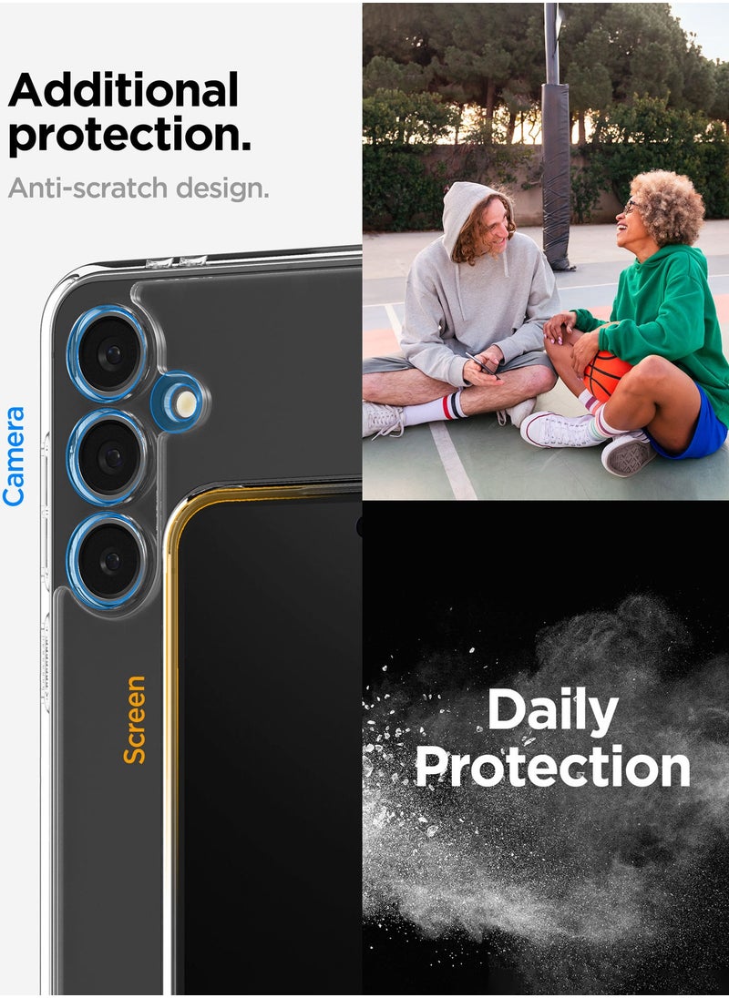 Spigen - Ultra Hybrid Samsung Galaxy S24 FE Case Cover - Crystal Clear - Image 1