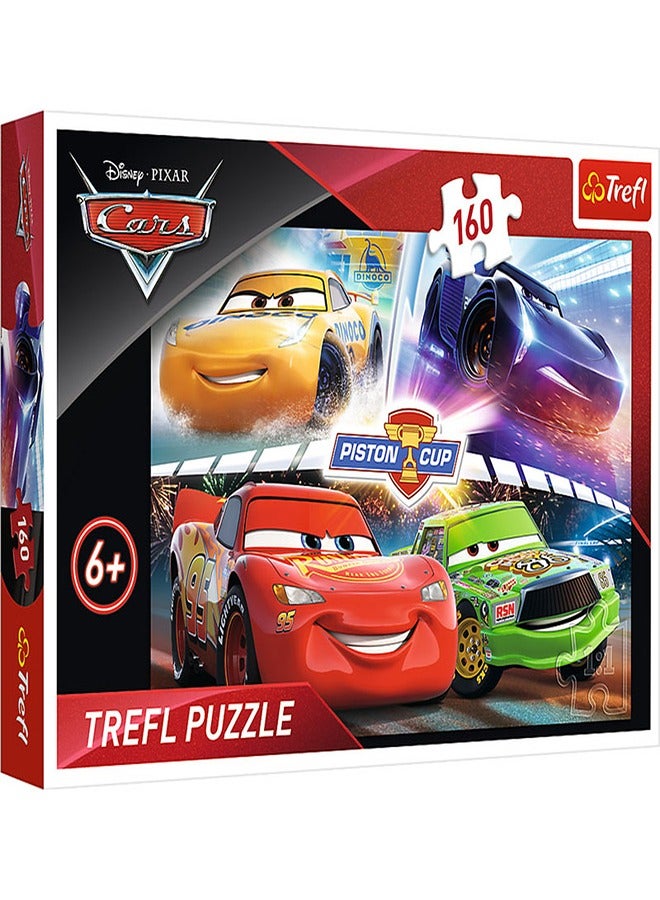 Trefl Cars A winning Race Puzzle - 160 Pieces - Image 1
