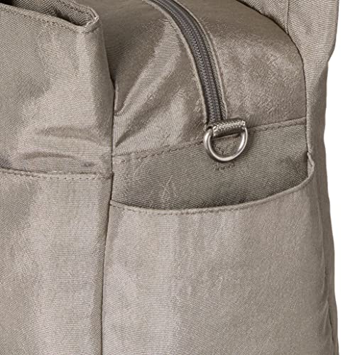 Baggallini The Only Bag - Multi-Compartment Crossbody Tote Bag for Women, Sterling Shimmer - Image 3