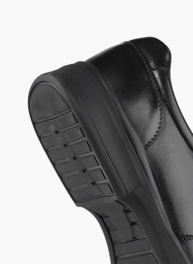 Le Confort Men Leather Slip-On Loafers - Image 5