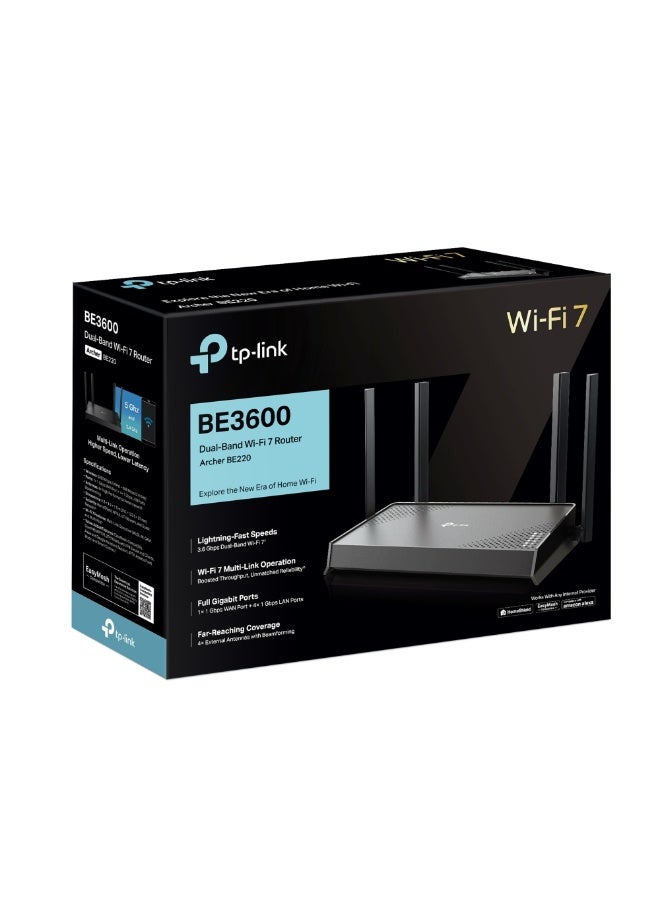 Tp-link Tl BE3600 Dual-Band Wi-Fi 7 Router