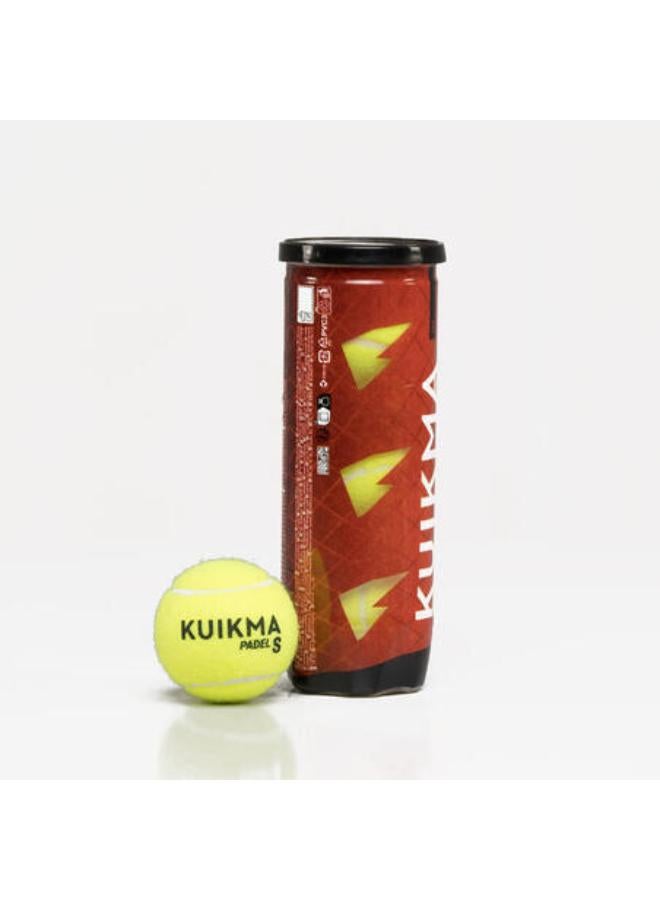 KUIKMA Pressurised Padel Balls Kuikma PB Speed - Pack of 3 - Image 3