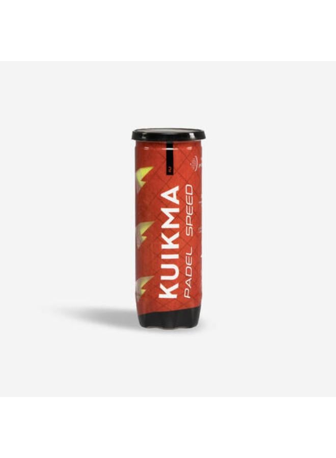 KUIKMA Pressurised Padel Balls Kuikma PB Speed - Pack of 3 - Image 1