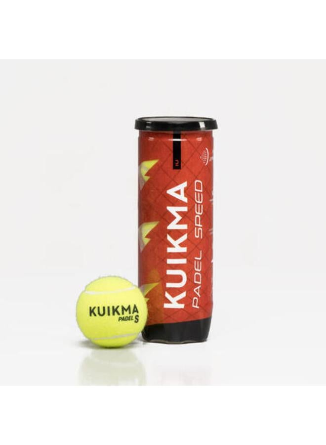 KUIKMA Pressurised Padel Balls Kuikma PB Speed - Pack of 3 - Image 2
