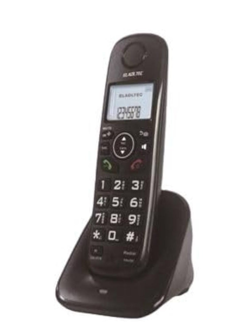 EL-Adl.Tec D1001 Cordless Telephone - Black 