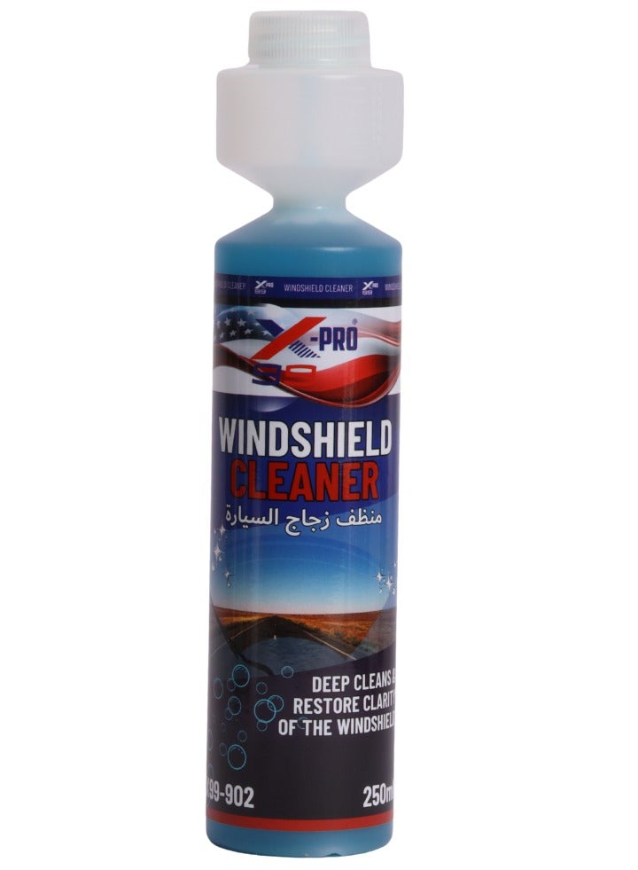 Xpro Car Glass Cleaner And Polish, Ultra-Strong Formula That Removes Scratches, Glare, And Dirt, 250ml Capacity, Made In The USA. - Image 1