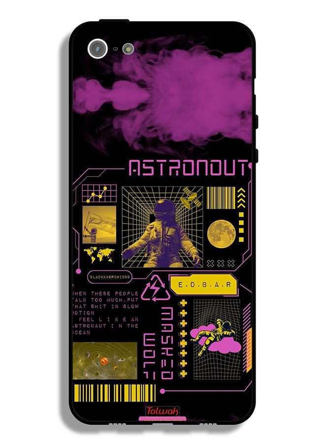 Tolwak Apple iPhone 5/5s/SE Protective Case Astronaut Sticker - Image 2