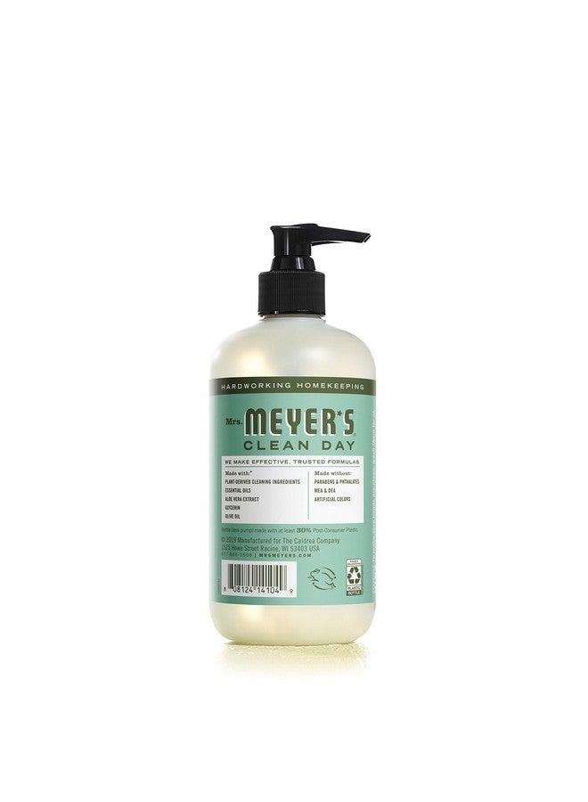 Mrs. Meyer's Clean Day Liquid Hand Soap Cruelty Free And Biodegradable Hand Wash Made With Essential Oils Basil Scent 12.5 Ozpack Of 6 - Image 4
