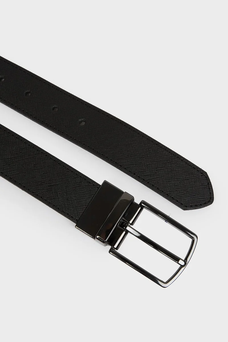 Defacto  Man Rectangle Clasp Faux Leather Jean Belt for Men | Best Price UAE