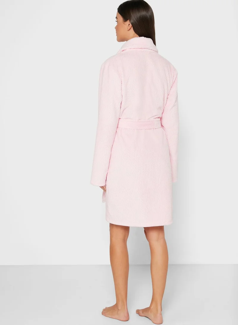 Harmony Long Sleeve Fleece Robe