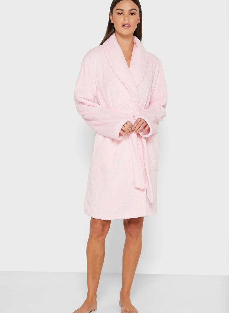 Harmony Long Sleeve Fleece Robe