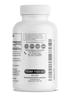 Bronson Ginkgo Biloba 500 Mg Extra Strength 500 Mg Per Serving Supports Brain Function And Memory Support 120 Vegetarian Capsules  - Image 3