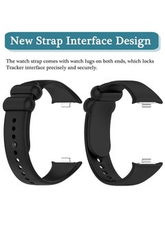 O Ozone أشرطة سيليكون + حافظة ساعة متوافقة مع سوار المعصم Xiaomi Mi Smart Band 8 Pro وRedmi Watch 4 [الحافظة متوافقة فقط مع Mi Band 8 Pro]  - Image 3