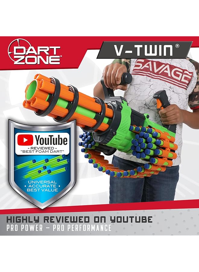 Dart Zone V Twin Motorized Gatling Belt Blaster - Image 2