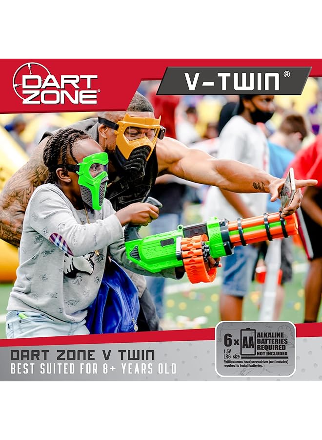 Dart Zone V Twin Motorized Gatling Belt Blaster - Image 4