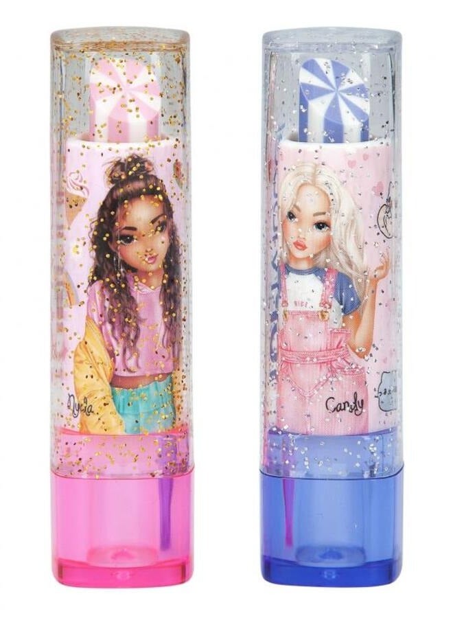 TopModel Lipstick Pencil Eraser - 1 Piece Assorted - Image 1