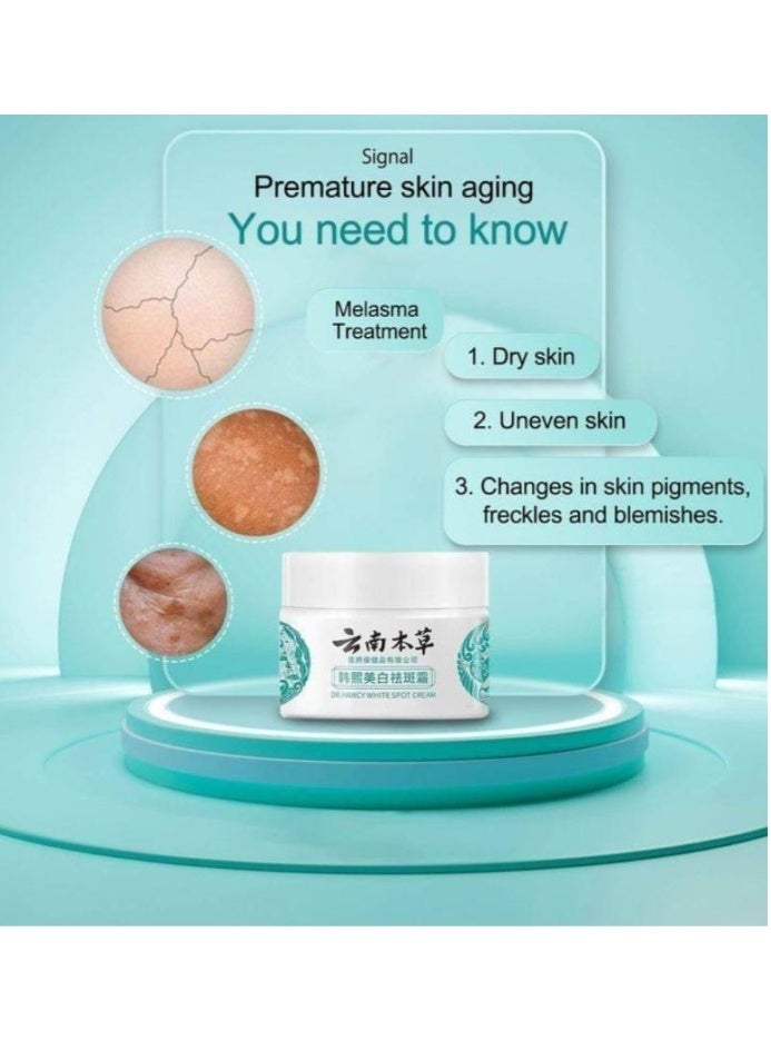 DR. HANCY WHITE SPOT CREAM Japanese Melasma Cream Formula 20 g For Dark Spot Removal Skin Brightening And Melasma Treatment - Image 5