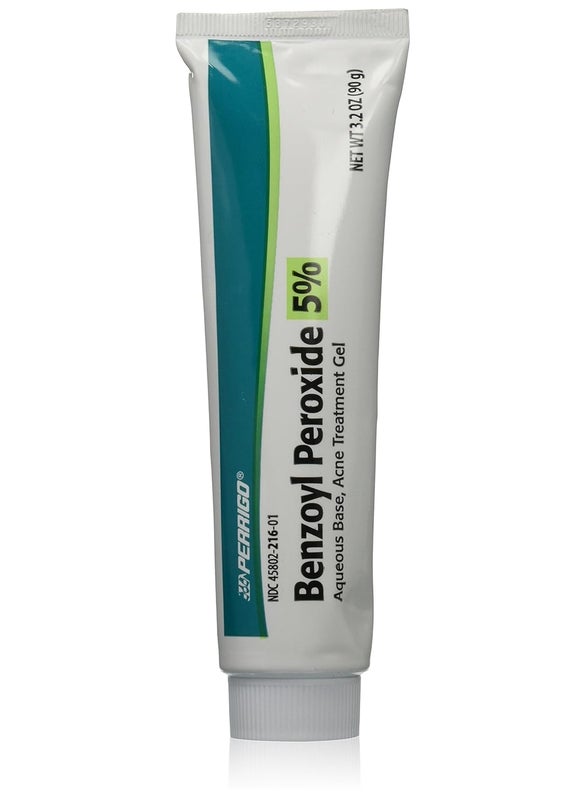 PERRIGO Perrigo Benzoyl Peroxide 5 Percent Large 90 gram Tube of Acne Treatment Gel 