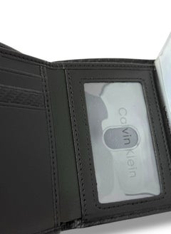 CALVIN KLEIN JEANS PLUS Calvin Klein Black Leather Wallet For Men  - Image 4