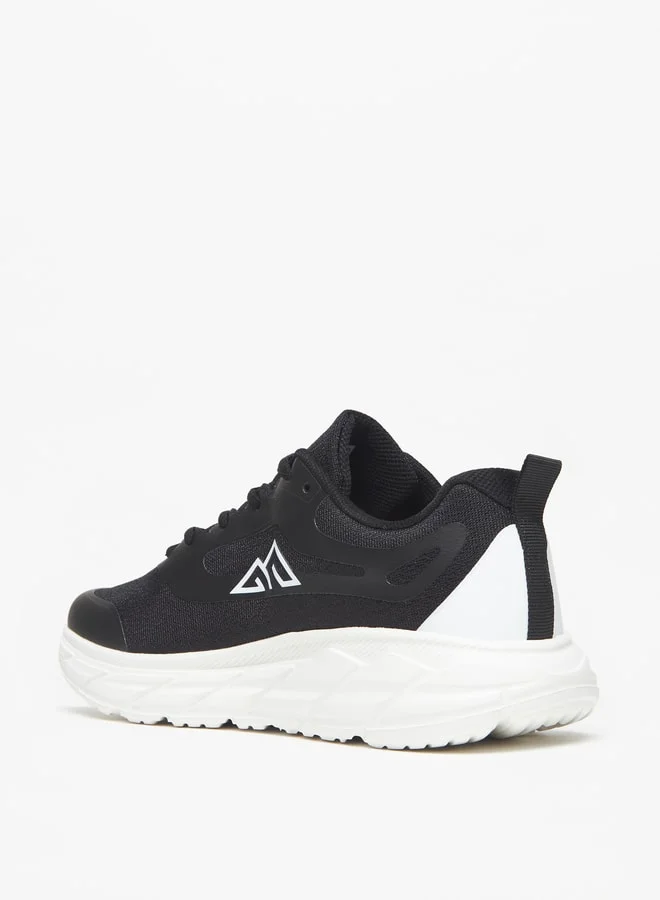 شو اكسبرس Men's Textured Lace-Up Sports Shoes