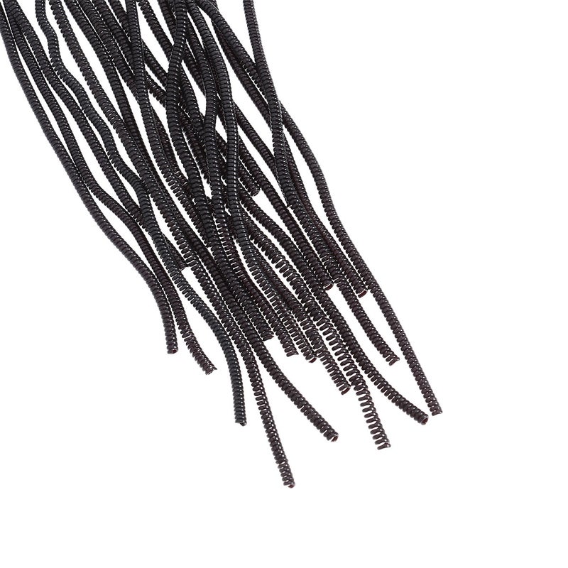 20pcs Spiral Wire Protectors Cable Sleeves Wire Wrap Cord Organizer for Charger Headphone Charging Cable (Black) - Image 5