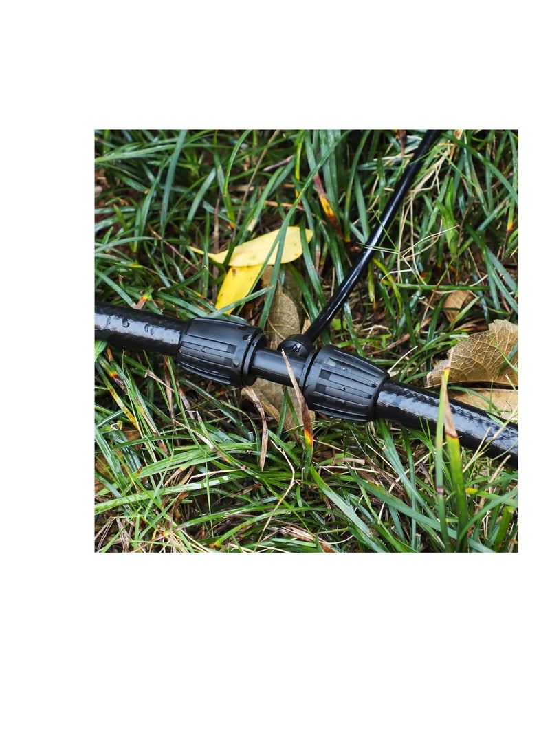 عام 10 حزمة 1/2 "إلى 1/4" تقليل موصلات تي شيرت ، ودفع إلى توصيل تركيبات الري بالتركيب السريع ، ومحولات الإنطلاق المقاومة للتسرب لتقسيم 1/2 "إلى 1/4" ، للحديقة ، الحديقة ، الدفيئة - Image 5