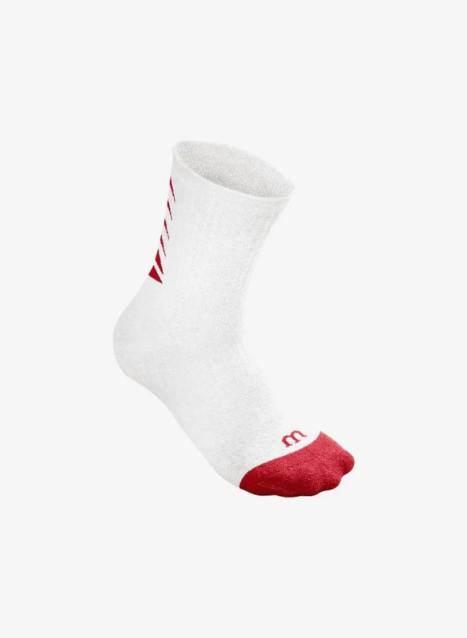 Wilson  YOUTH CORE CREW SOCKS 3PAIR/PACK - WHITE/BLACK/GREY  | Best Price UAE